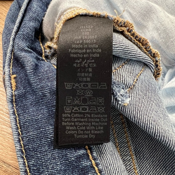 Men's Blue Jeans - Picture 4 of 5